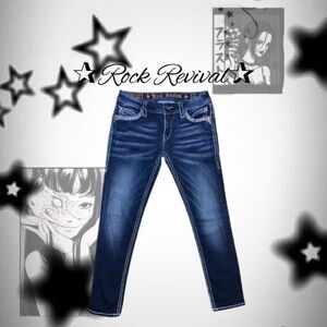 Rock Revival jeans for sale inseam 28 1/2 inches skinny style jeans